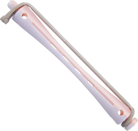 Comair - Permanentwikkels Kort - Roze/Wit - 7 mm