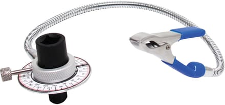BGS Draaihoekmeter met cliparm 1/2"