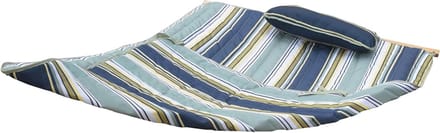 Hangmat Kussen Set - Hangmat Accessoires - Buiten Ontspannen - Universele Pasvorm - 76" x 52" Pad - Turquoise Streep
