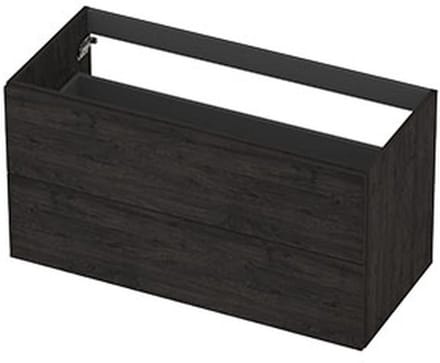 INK - Onderkast 2L Decor Softclose Tbv Greep - 1000x450x520 Mm - Houtskool Eiken