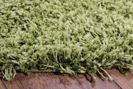 Vloerkleed Shaggy Plus 965 Green 120cm-Round