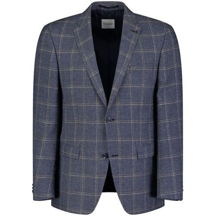 Roy Robson Colbert Leisure Mix Check Blauw / male
