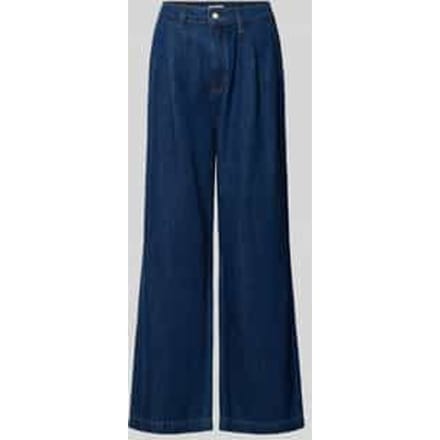 Wide & loose fit jeans van mix van katoen en lyocell