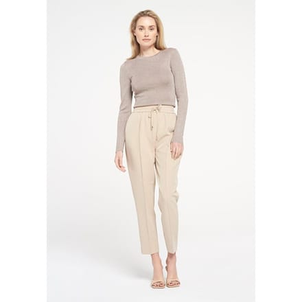 Ibana Posey Oyster White Taglia: 42 | Pantaloni Outlet | Donna | Bianco