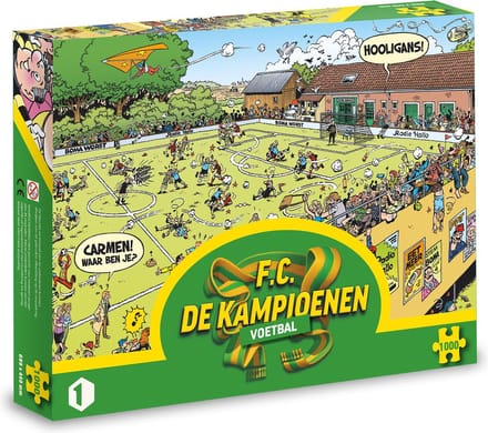 F.C. de kampioenen –Voetbal puzzel
