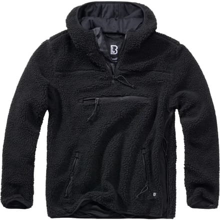 Brandit - Teddyfleece Worker Pullover Jas - 6XL - Zwart