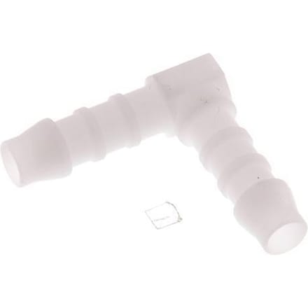 6 mm POM L-Slangkoppeling [20 Stuks]