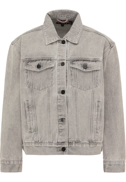 Mymo Denim jas Dames grijs