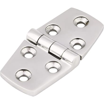 Marine Boot Cabin Deur RVS Luik Vlakke Deur Scharnier Vervanging 76 * 38mm white