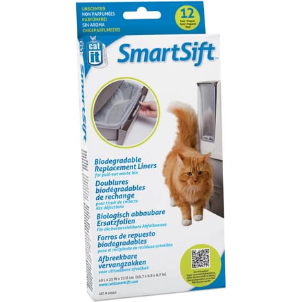 Biologisch afbreekbare kattenbakzak Catit (x12)