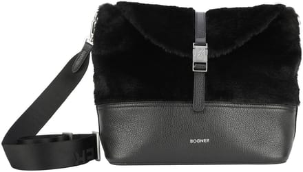 Bogner Schoudertas Mogno Neve Elise Hobo Bag Black Zwart
