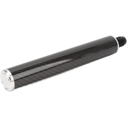 Poolkeu Verlengstuk Kit Koolstofvezel Aluminiumlegering Biljart Professionele Extender 8 inch gray