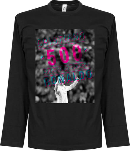 Ronaldo 500 Goals Longsleeve T-Shirt - XXL