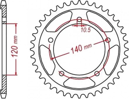Kit chaîne Axring pour Moto Triumph 865 Scrambler Efi 2006 à 2016 Neuf