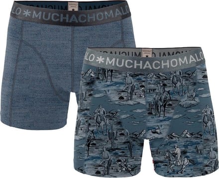 MuchachoMalo - Jongens 2-pack Jeans Boxershorts - 146