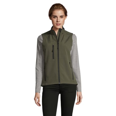 SOLS Dames/Dames Rallye Softshell Mouwloos Gilet (Leger)