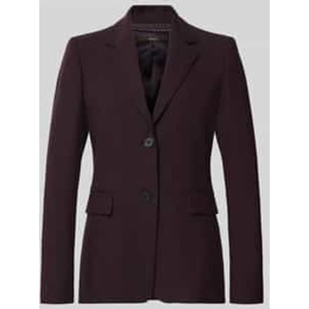 slim fit blazer met viscose