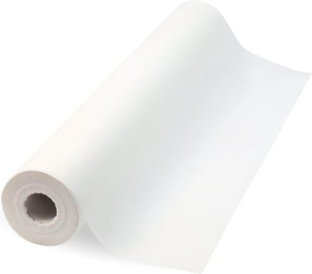 Wegwerp onderlegger - Rol lakens - Hygiënisch werken - Geperforeerd per stuk - 80 cm breed - Wit