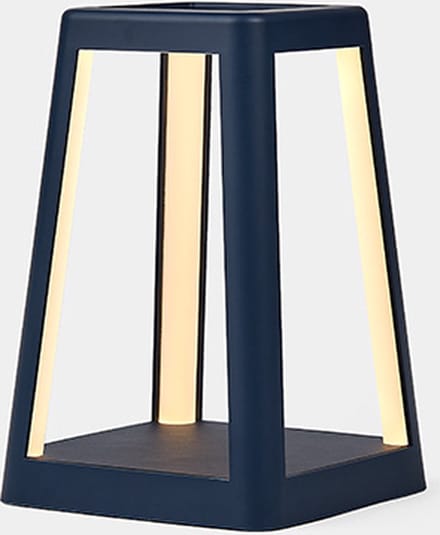 Lexon Lantern LED-lamp met oplader draadloos donkerblauw LH94DB