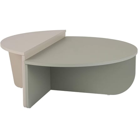 Houten salontafel "Orion" 90 x 60 x 30 cm - Essengroen