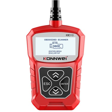 KONNWEI KW310 Universele autoscanner Professionele autocodelezer Voertuig KAN diagnostische scan