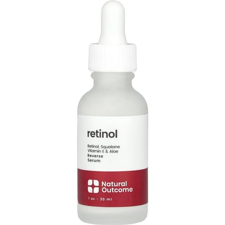 Natural Outcome, Sérum inverse au rétinol, sans parfum, 1 oz (30 ml) white