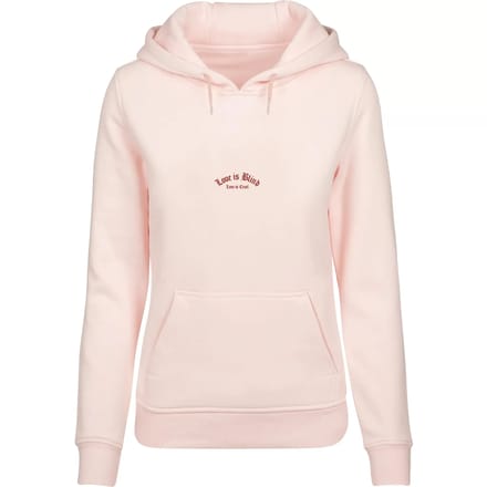 Dames Hoodie Miss Tee Love Is Blind Love Is Cruel