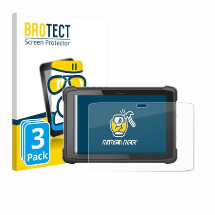 Screenprotector 3 Stuks voor Hematec SolidTab G99 10" Beschermglas transparant
