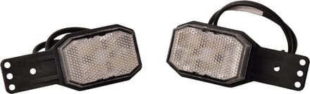 Set van 2 Aspock flexipoint LED breedtelichten - rood/ wit - 50 cm