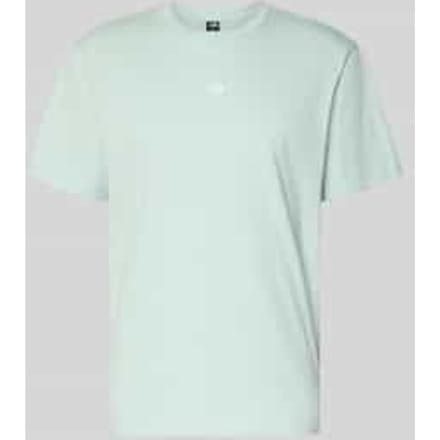 t-shirt met gestikt logo