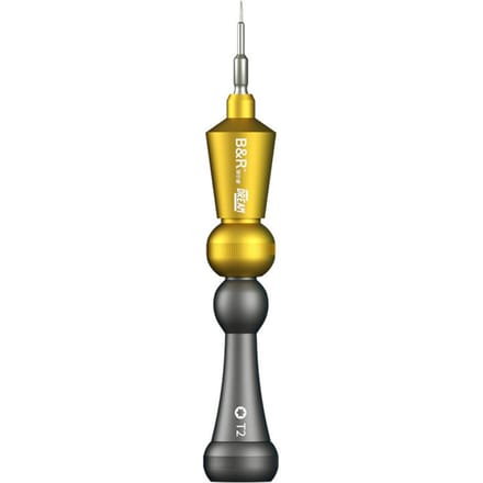 Magnetische schroevendraaier Mini multifunctionele schroevendraaier voor horlogebrillen Smartphone repareren yellow
