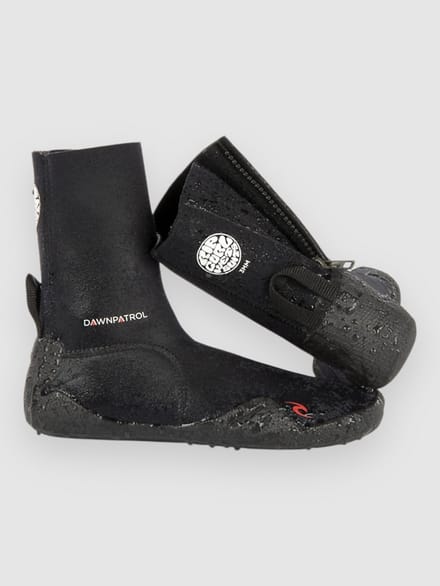Rip Curl 3Mm Omega S/Toe Zip Kids Surf Schoenen zwart