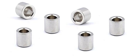 Boston TB-20-N String Ferrules - Nikkel (6-pack)