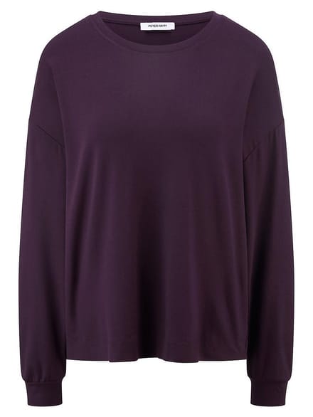 Sweatshirt Van Peter Hahn paars