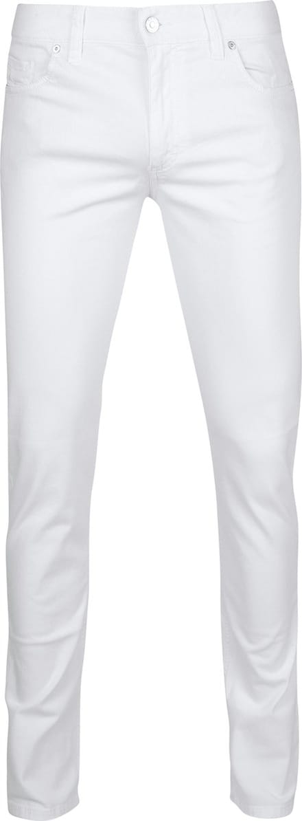 Alberto Pipe Denim Wit - Maat W 31 - L 34 - Heren - Jeans