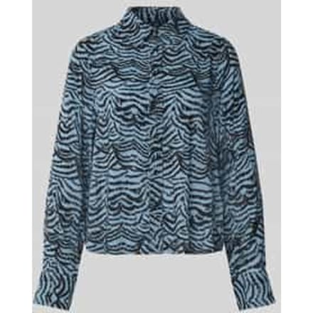 Overhemdblouse met knoopsluiting