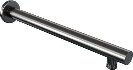 Brauer Muurarm Recht - Gunmetal Geborsteld Pvd