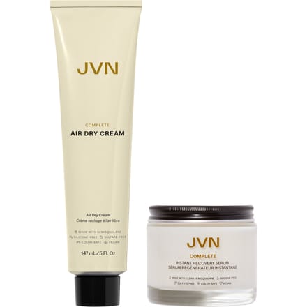 JVN Hair Complete Air Dry Cream & Serum Bundle