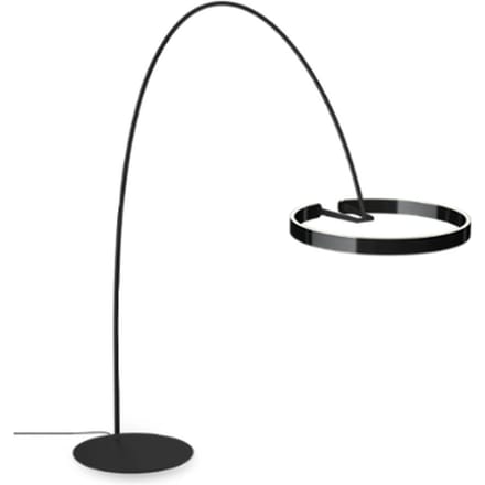 Occhio Mito Largo Vloerlamp - black phantom - zwart