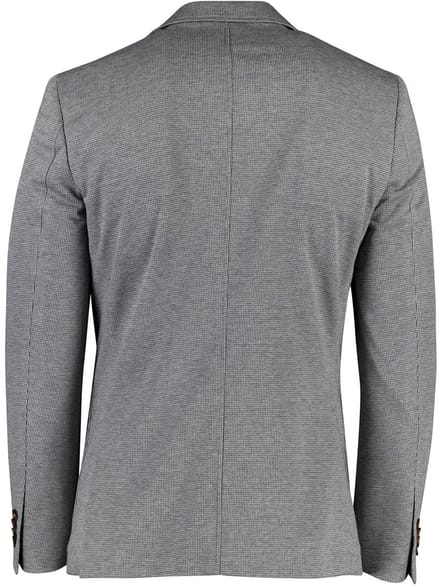 colbert Born With Appetite grijs geprint slim fit