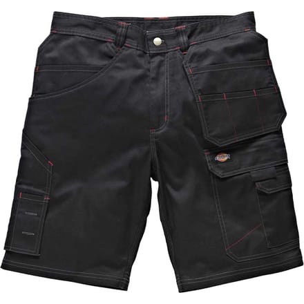 Dickies Mannen Redhawk Pro Werkkleding Korte Zwart WD802B