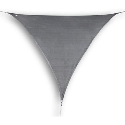 Hanse® Schaduwdoek driehoek waterdoorlatend 3x3x3 m zonnedoek