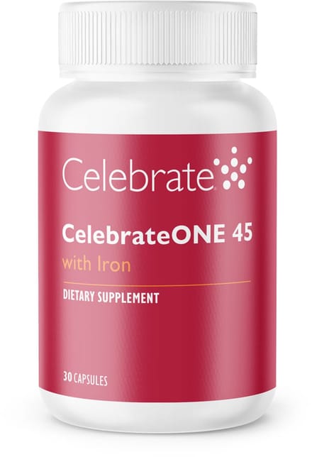 CelebrateONE 45 WLS multivitamine met IJzer 45 mg – maagverkleining/gastric bypass – 30 capsules