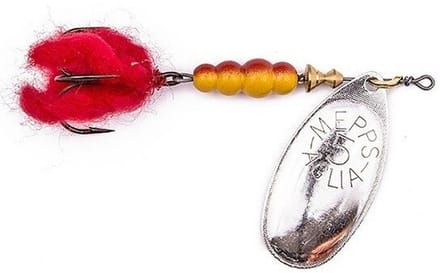 Mepps Aglia Dressed silver - #5 - 13 gram - Fishing-bait.nl