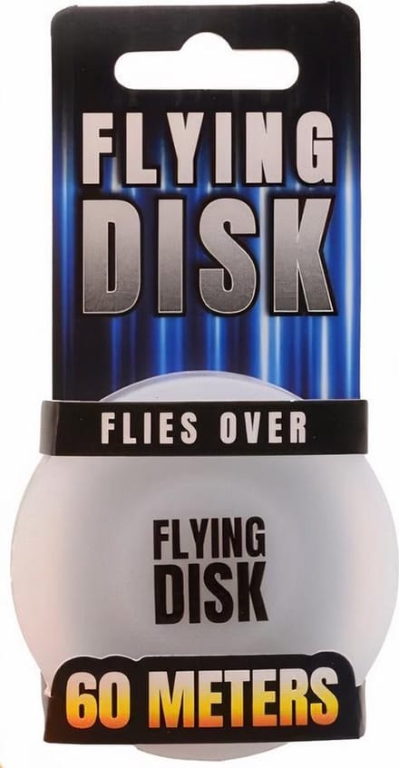 Johntoy Frisbee 6,5 X 1,5 Cm Siliconen Grijs