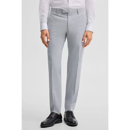 Mix-and-match-pantalon, lichtgrijs