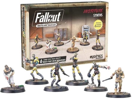 Fallout: Wasteland Warfare - Institute: Synths - Uitbreiding - Modiphius Entertainment - Ongeschilderd