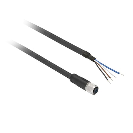TELEMECANIQUE SENSORS Pur kabel m8 4-pins vrouwelijk recht 5 meter