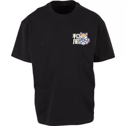 Mister Tee - Yummy Noodles Oversize Heren Tshirt - M - Zwart