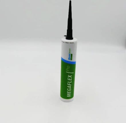 Megaflex Beglazingskit koker 290ml - zwart
